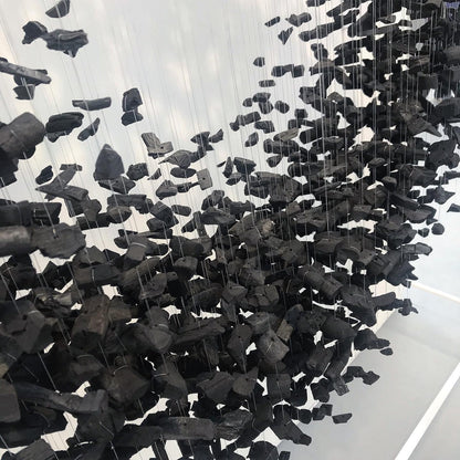 Charcoal Stones Chandeliers G to L - Loonglight