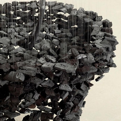 Charcoal Stones Chandeliers S to Z - Loonglight