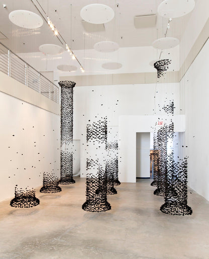 Charcoal Stones Chandeliers S to Z - Loonglight