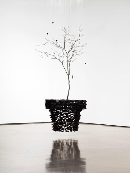 Charcoal Stones Chandeliers G to L - Loonglight