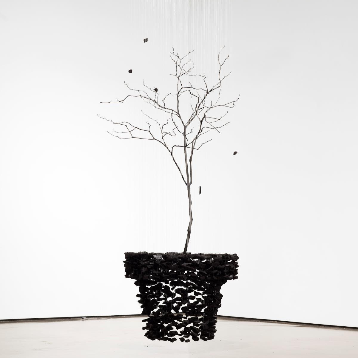 Charcoal Stones Chandeliers S to Z