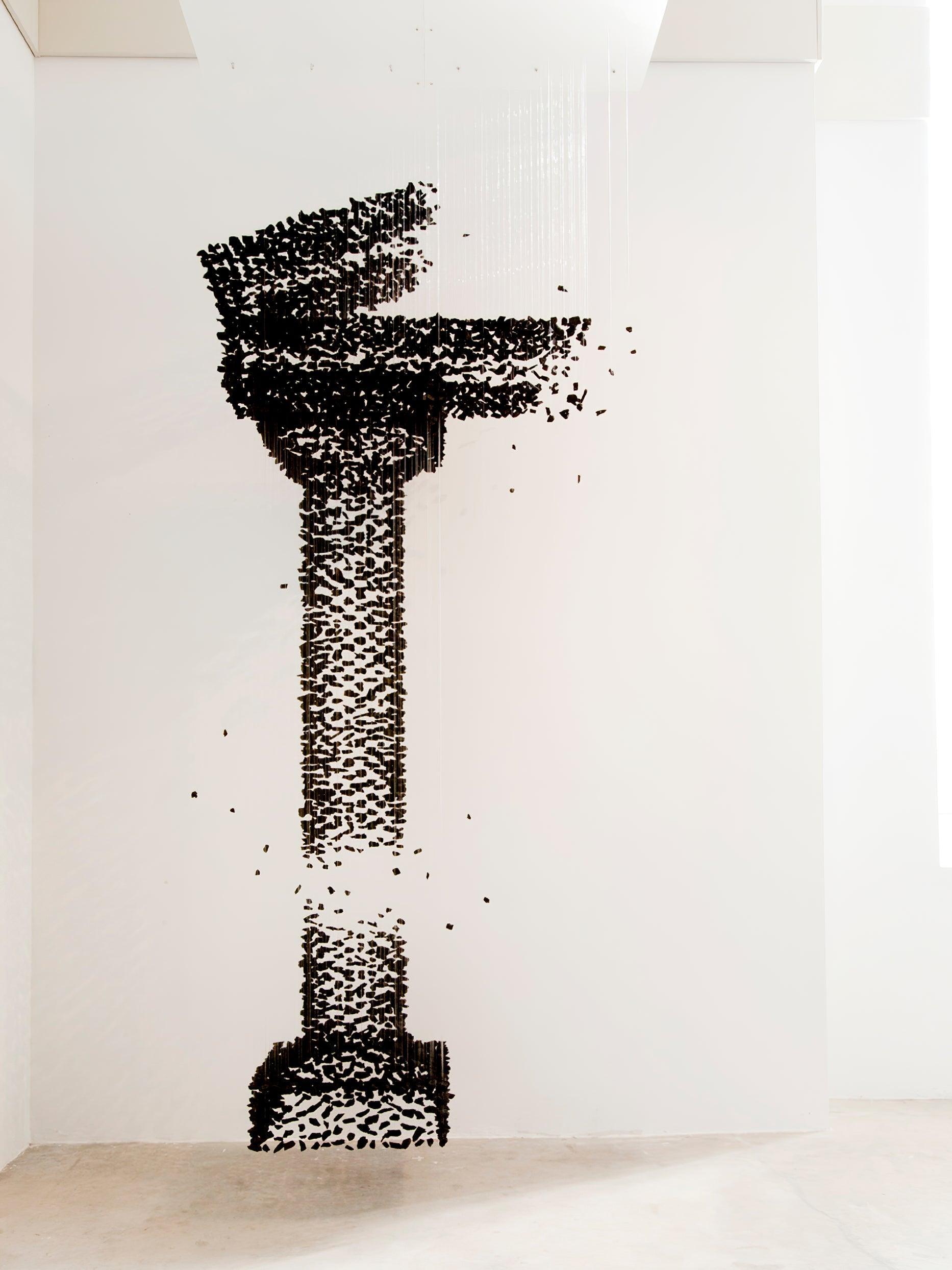 Charcoal Stones Chandeliers S to Z - Loonglight