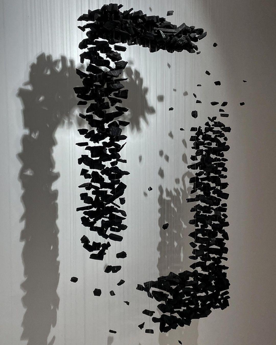 Charcoal Stones Chandeliers G to L - Loonglight