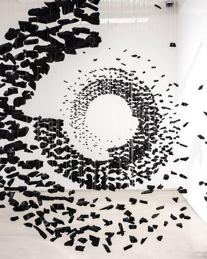 Charcoal Stones Chandeliers G to L - Loonglight