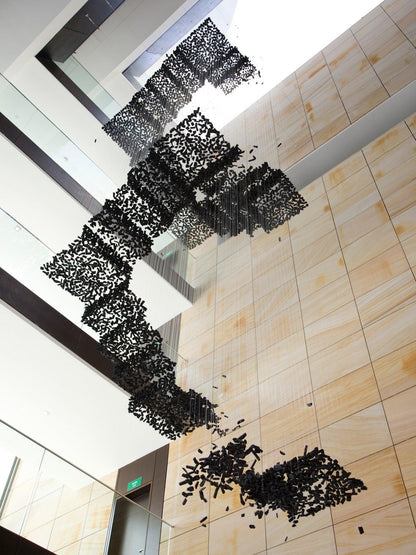 Charcoal Stones Chandeliers G to L - Loonglight