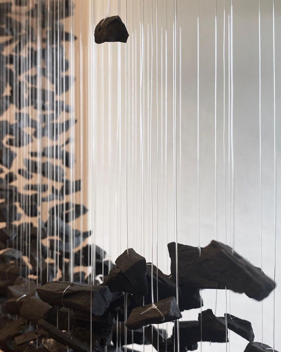 Charcoal Stones Chandeliers S to Z - Loonglight