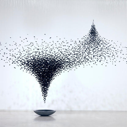 Charcoal Stones Chandeliers G to L - Loonglight