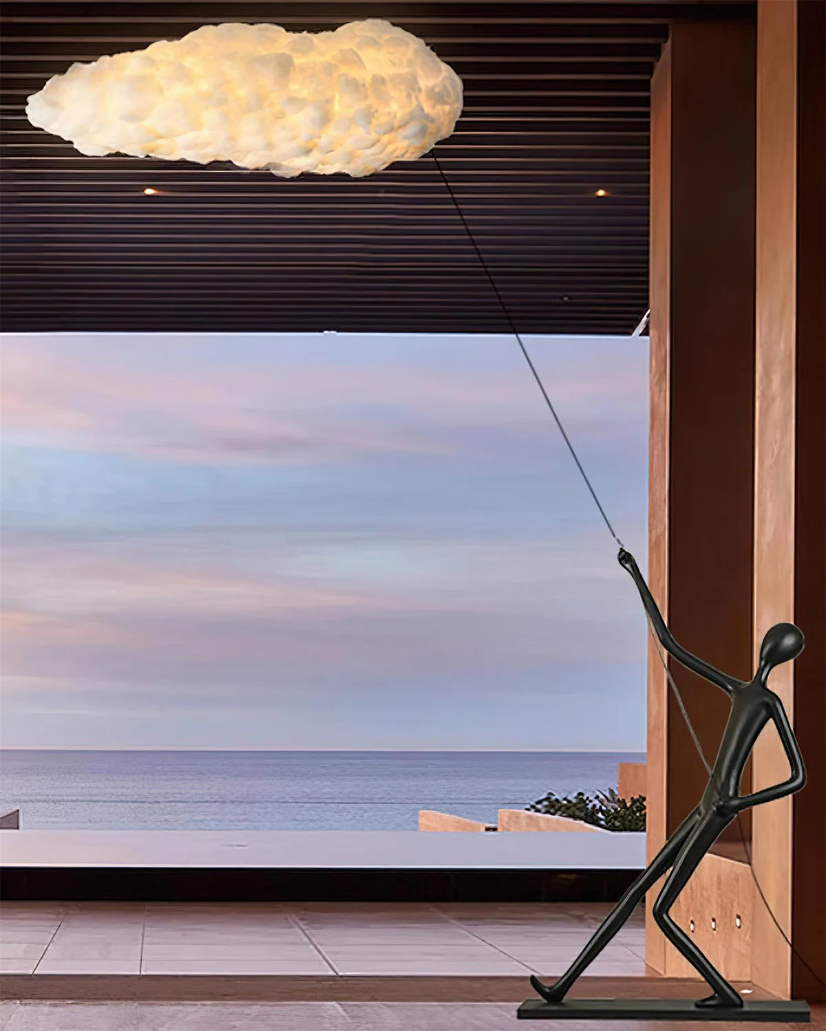 Chasing Clouds Floor Lamp - Loonglight