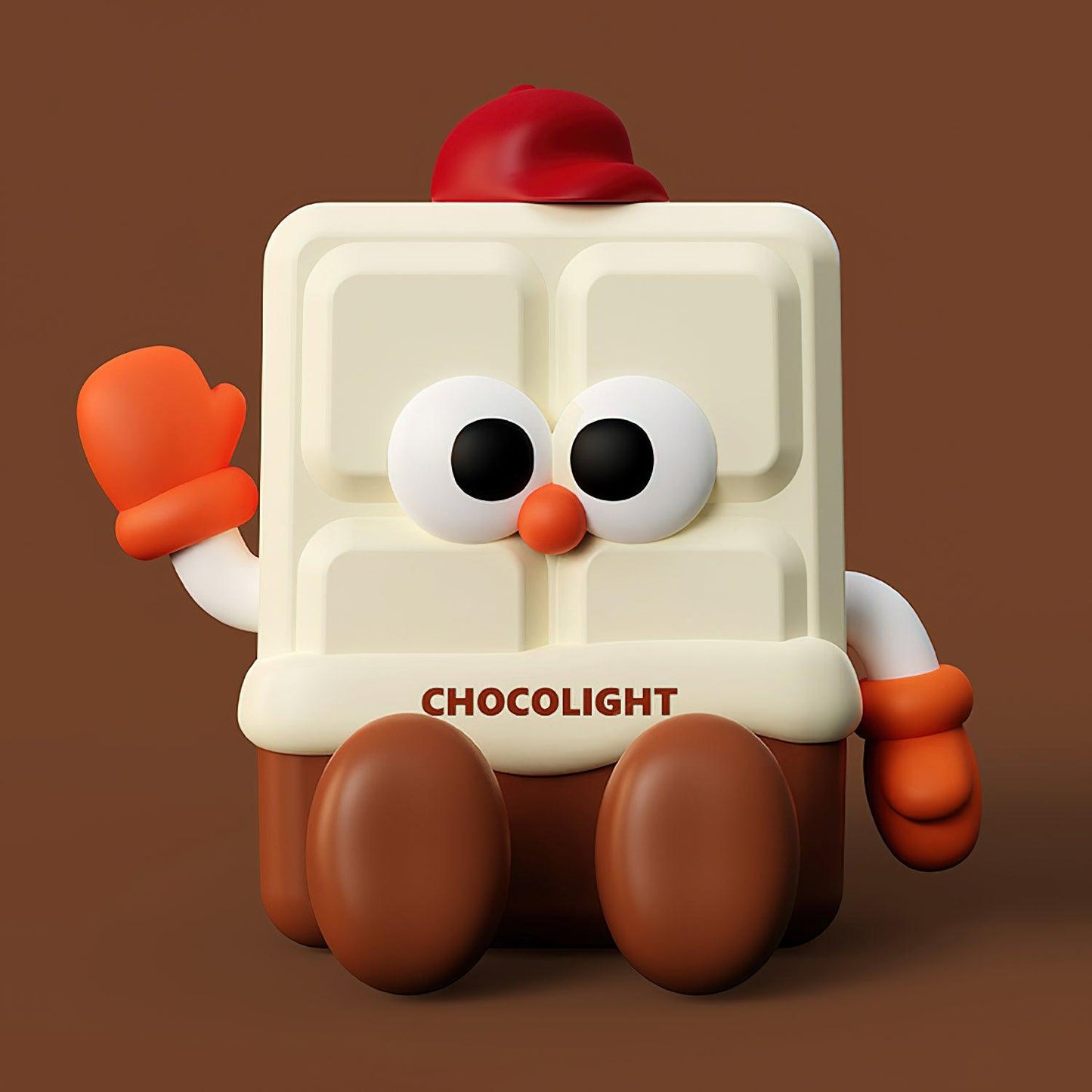 Chocolate Small Night Light - Loonglight