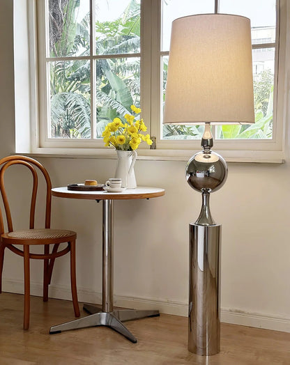 Chrome Bubble Floor Lamp - Loonglight