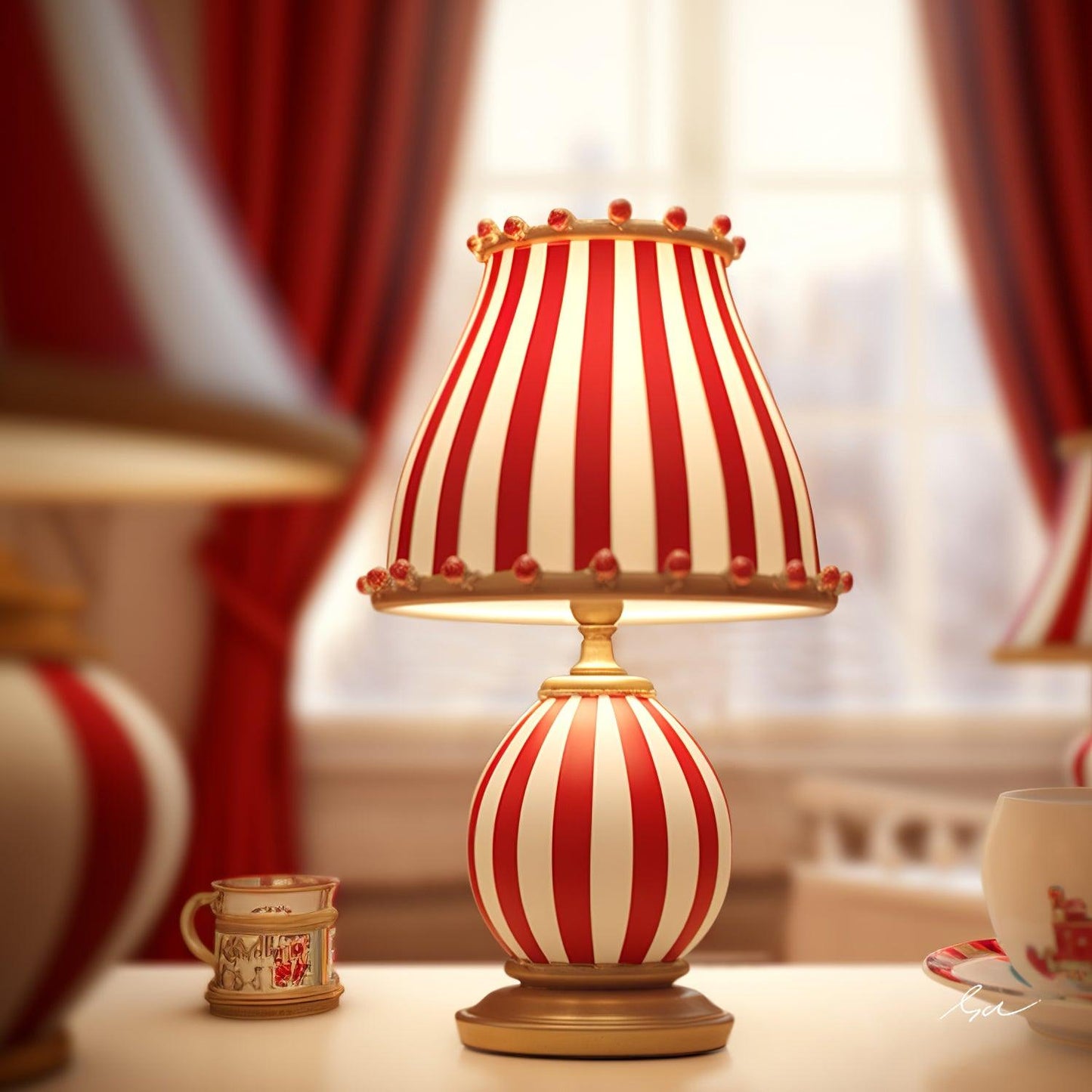 Circus Table Lamp - Loonglight