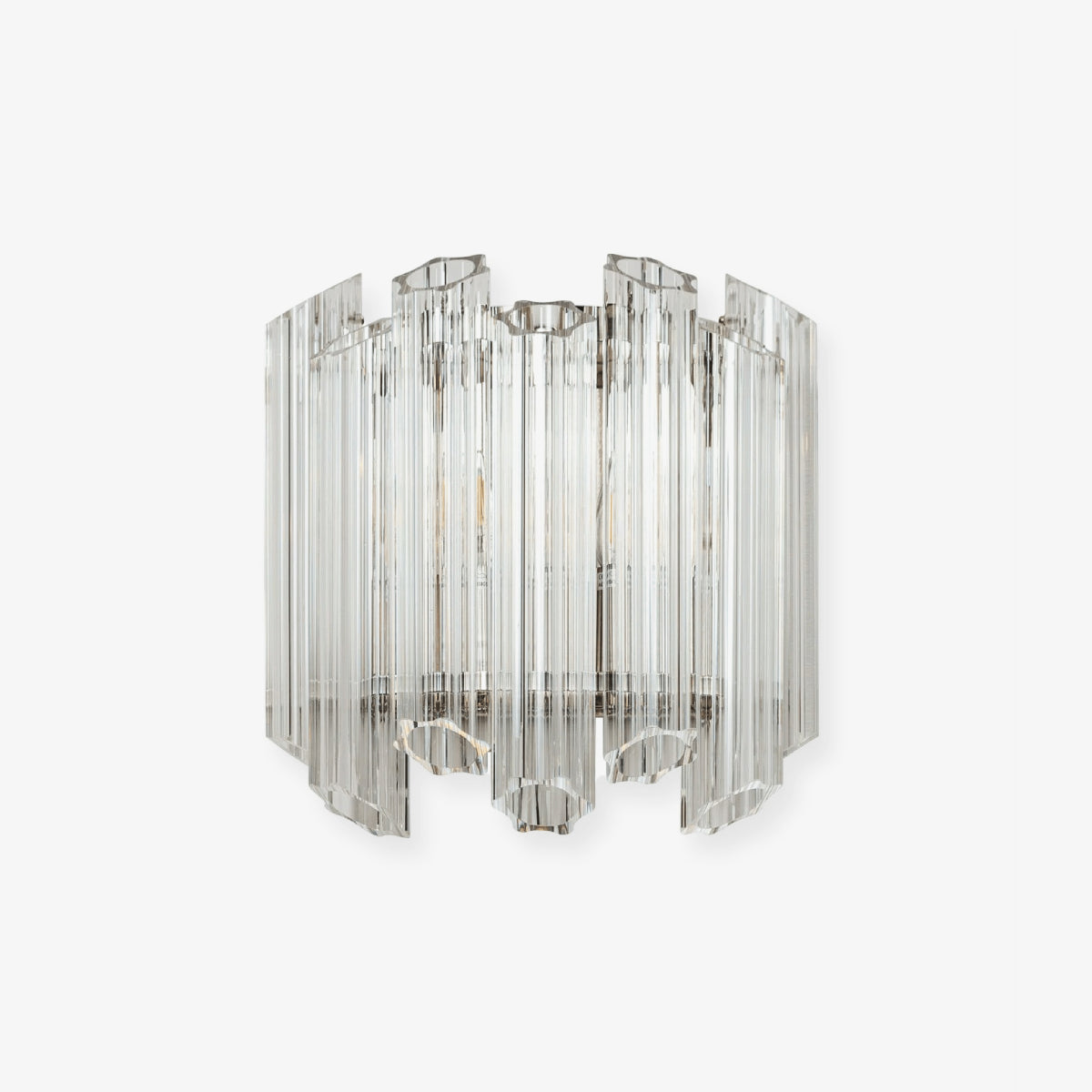 Clear Palermo Murano Wall Lamp - Loonglight