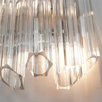 Clear Palermo Murano Wall Lamp - Loonglight