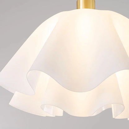 Cealing Ruffle Icon Cloud Ruffle Ceiling Light – Loonglight