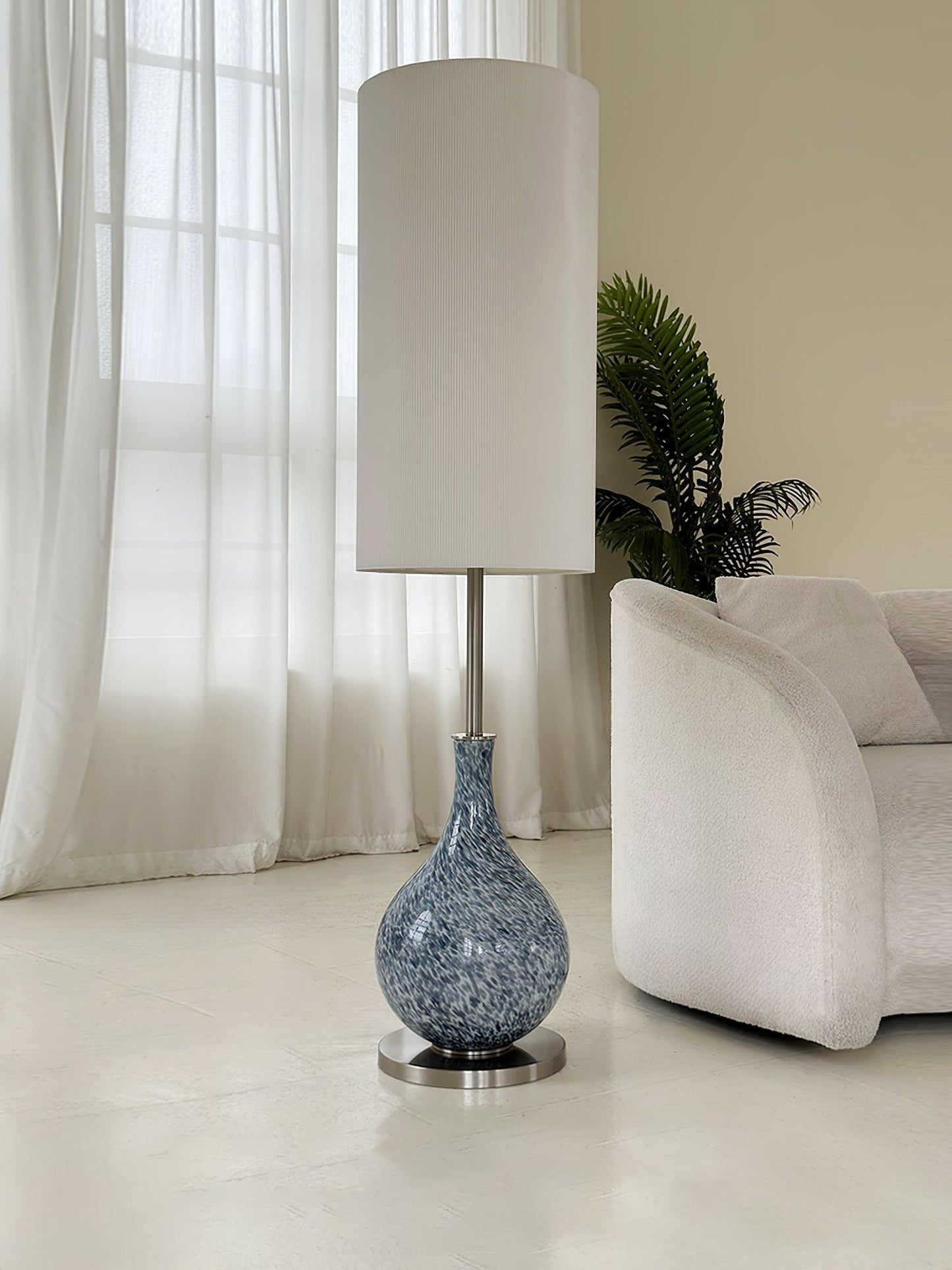 Coastal Antique Floor Lamp - Loonglight