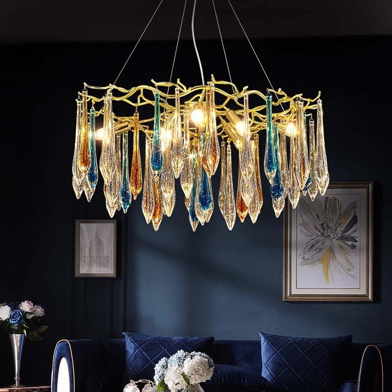 Colorburst Tree Chandelier – Loonglight