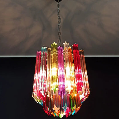 Colorful Murano Glass Chandelier - Loonglight