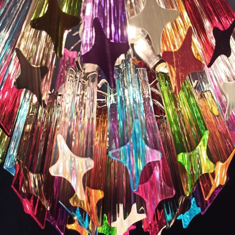 Colorful Murano Glass Chandelier - Loonglight