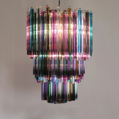 Colorful Murano Glass Chandelier - Loonglight