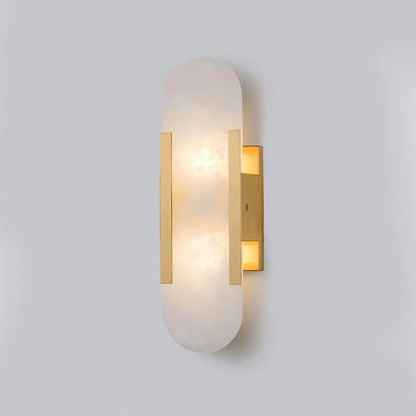 Contemporary Alabaster Wall Light - Loonglight