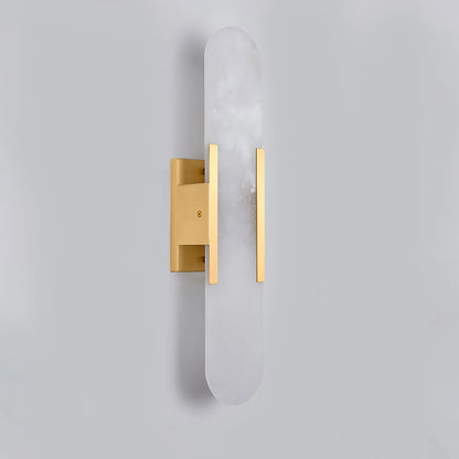 Contemporary Alabaster Wall Light - Loonglight