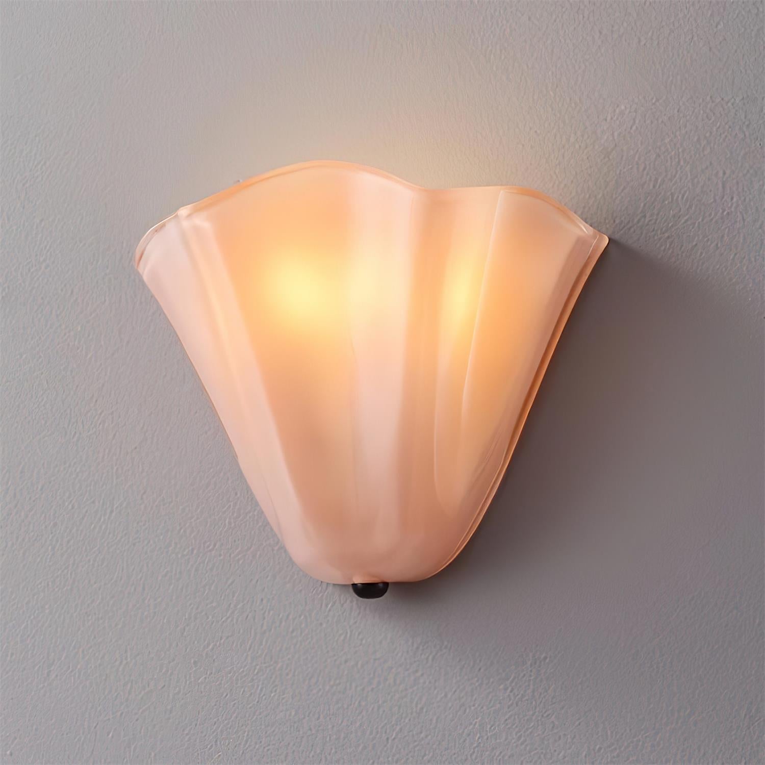 Corala Glass Petal Wall Lamp - Loonglight