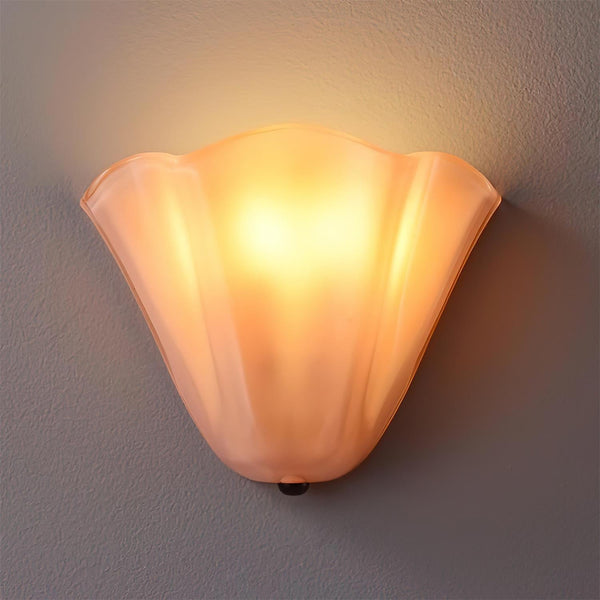 Corala Glass Petal Wall Lamp