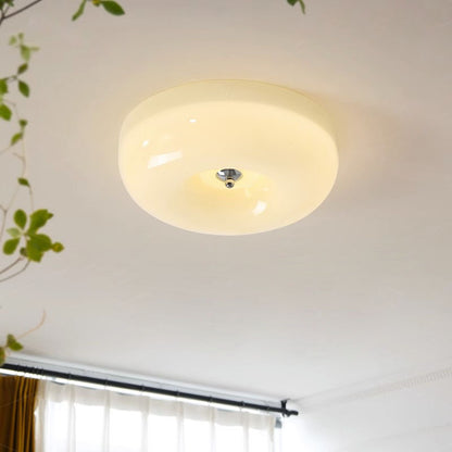 Cream Round Ceiling Light