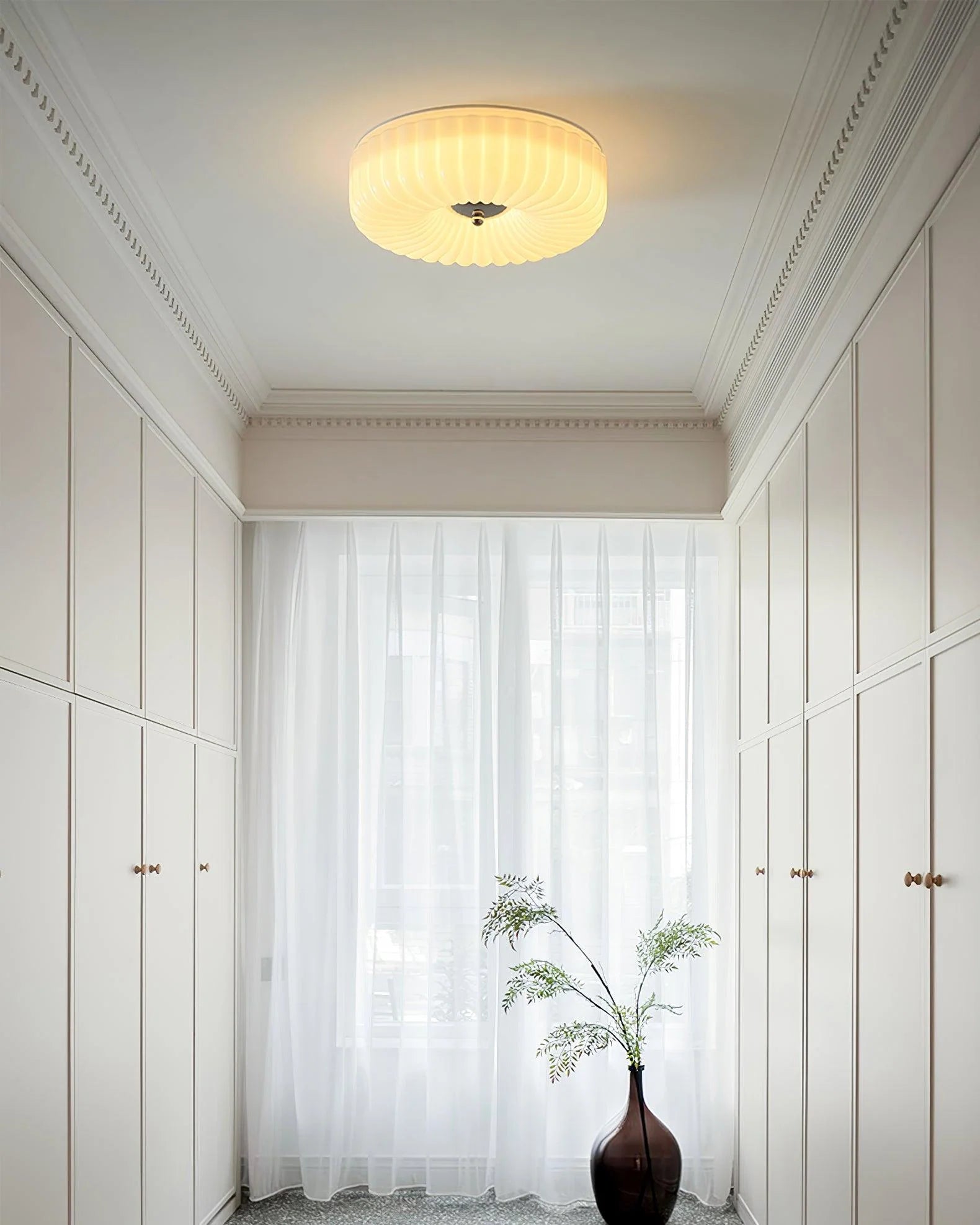 Cream Kranos Ceiling Light - Loonglight