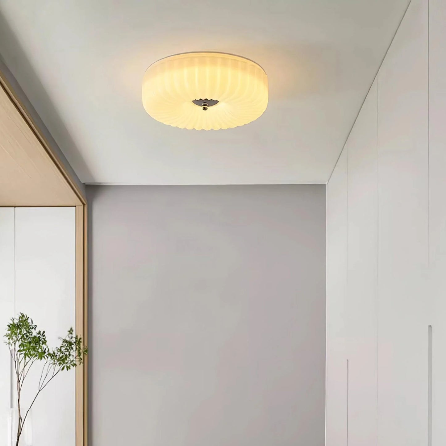 Cream Kranos Ceiling Light - Loonglight