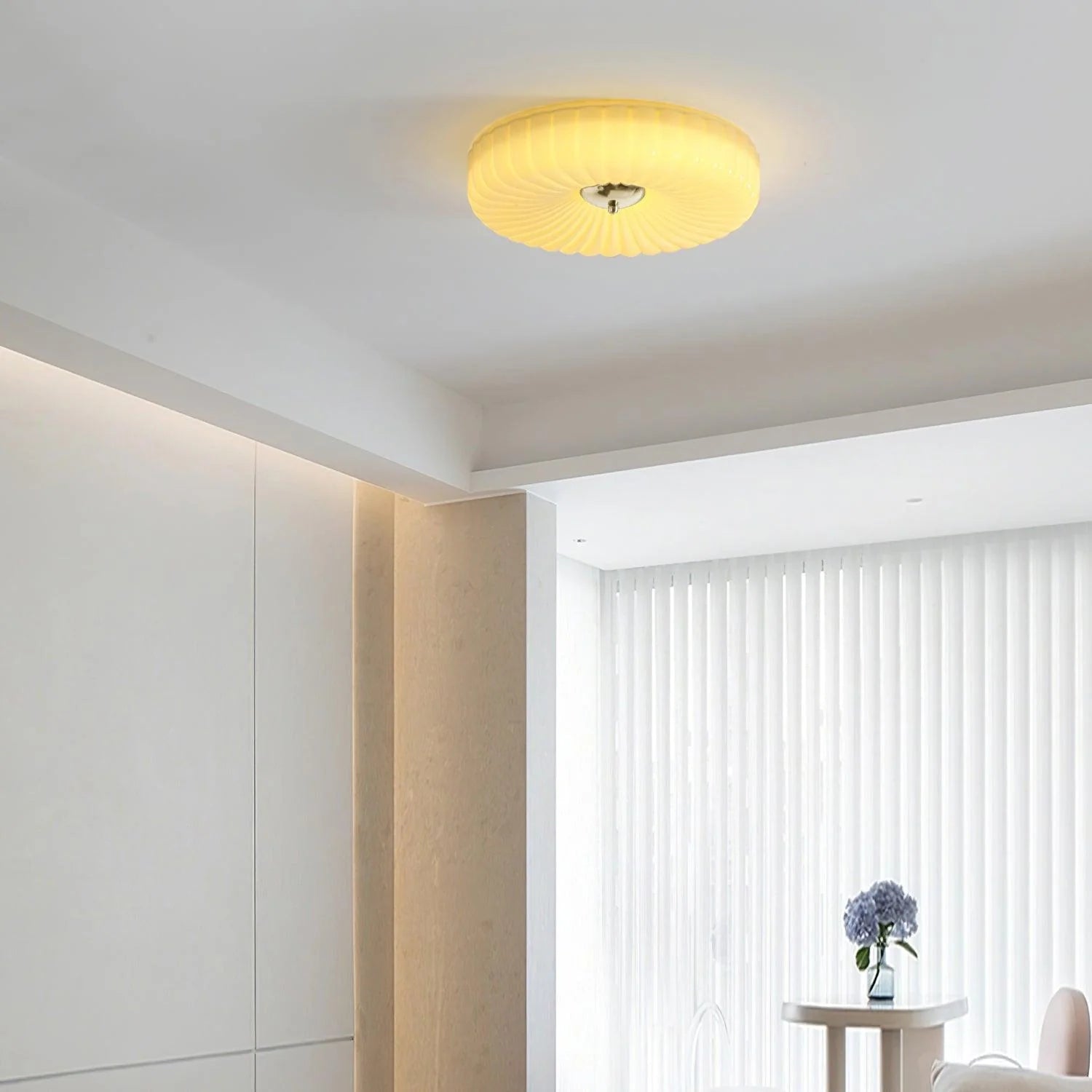 Cream Kranos Ceiling Light - Loonglight