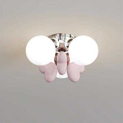Cream Nica Ceiling Light - Loonglight