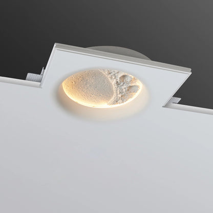 Crescent Plaster Wall Lamp