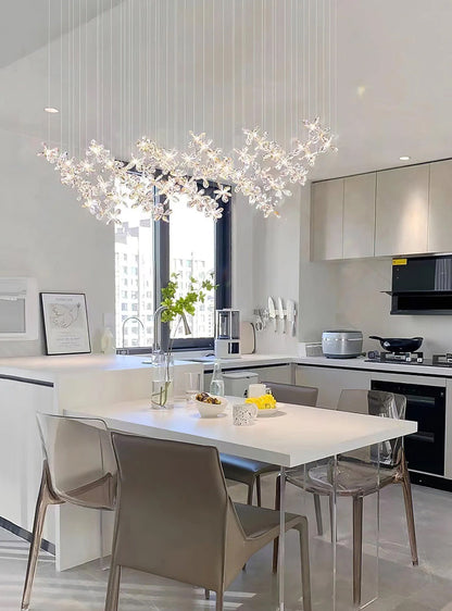 Cross Star Crystal Chandelier - Loonglight