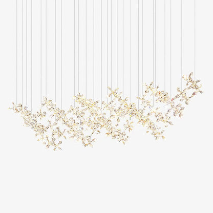 Cross Star Crystal Chandelier - Loonglight