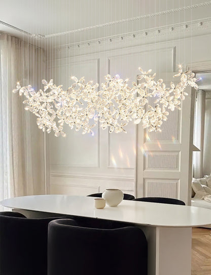 Cross Star Crystal Chandelier - Loonglight