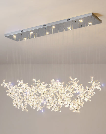 Cross Star Crystal Chandelier - Loonglight