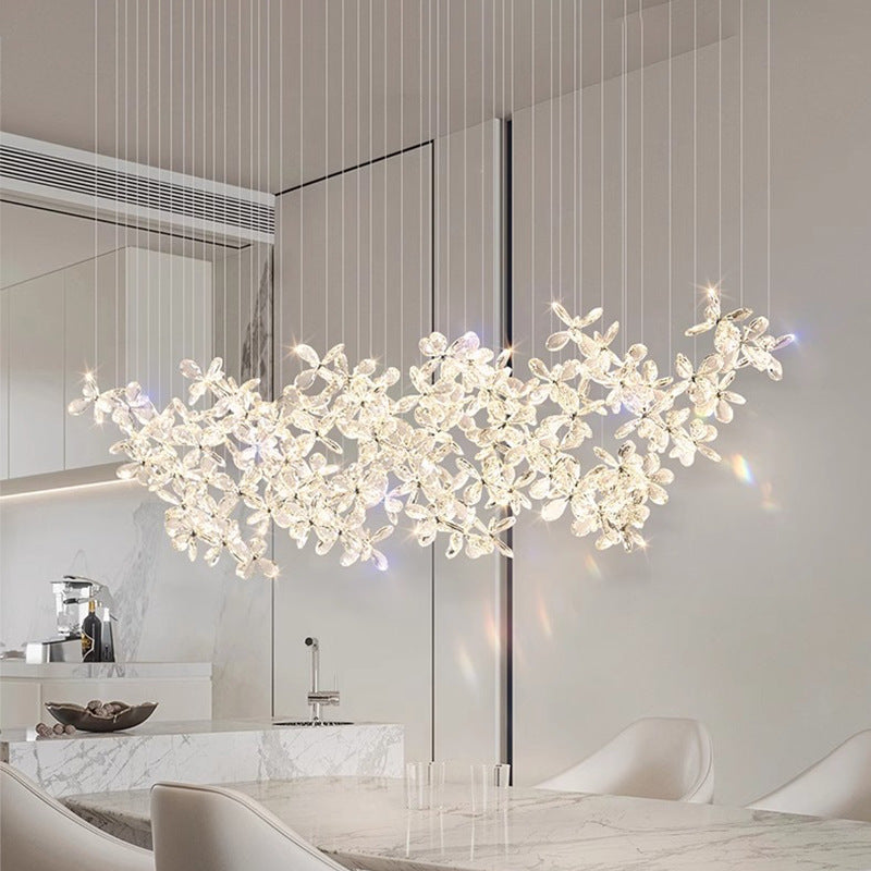 Cross Star Crystal Chandelier - Loonglight