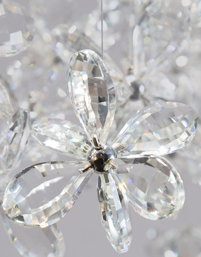 Cross Star Crystal Chandelier - Loonglight
