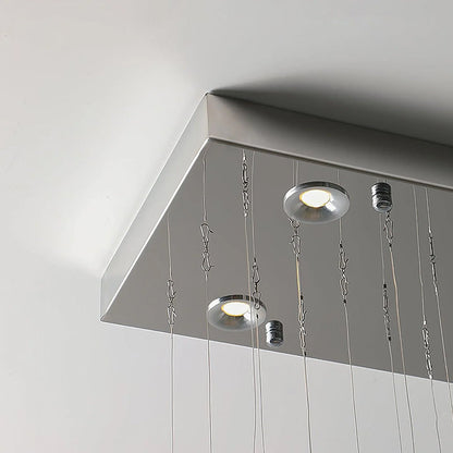 Cross Star Crystal Chandelier - Loonglight