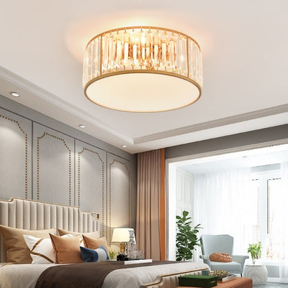 Crystal Flush Mount Ceiling Light