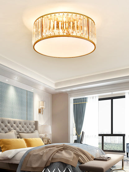 Crystal Flush Mount Ceiling Light