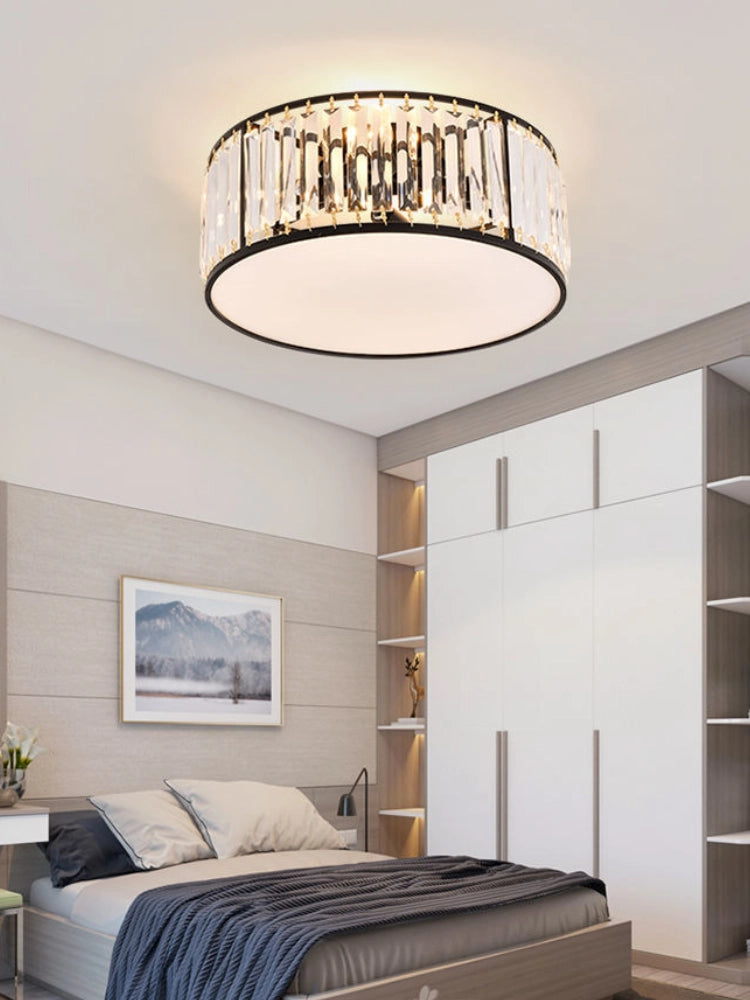 Crystal Flush Mount Ceiling Light