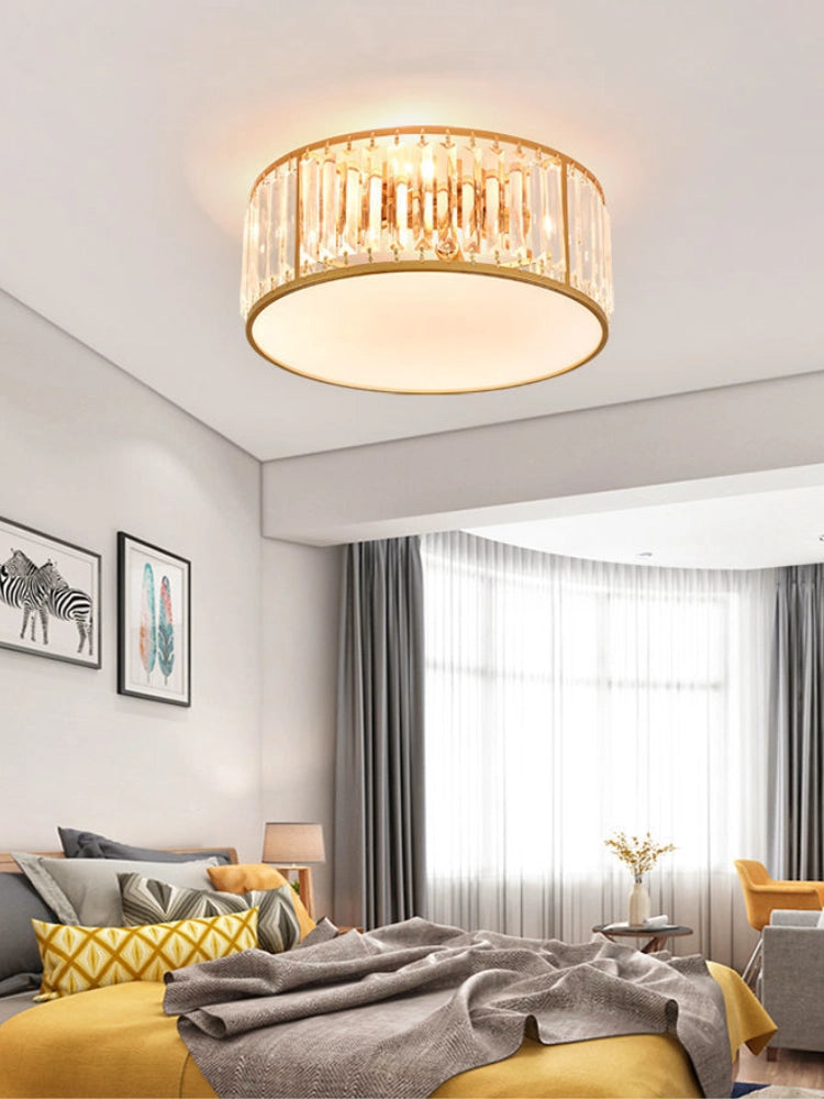 Crystal Flush Mount Ceiling Light