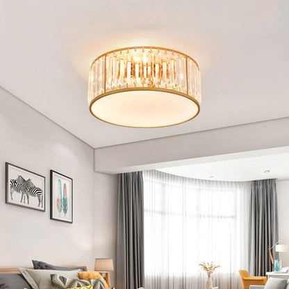 Crystal Flush Mount Ceiling Light