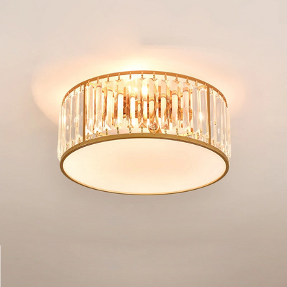 Crystal Flush Mount Ceiling Light