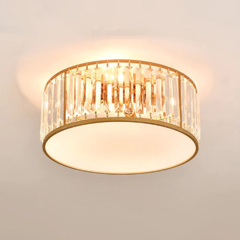 Crystal Flush Mount Ceiling Light