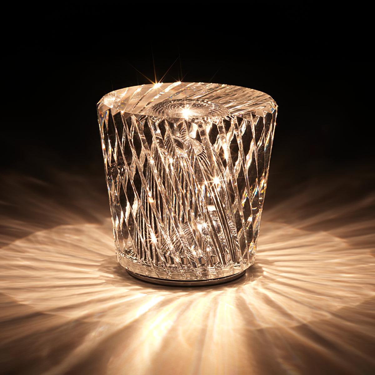 Crystal Ambient Table Lamp - Loonglight