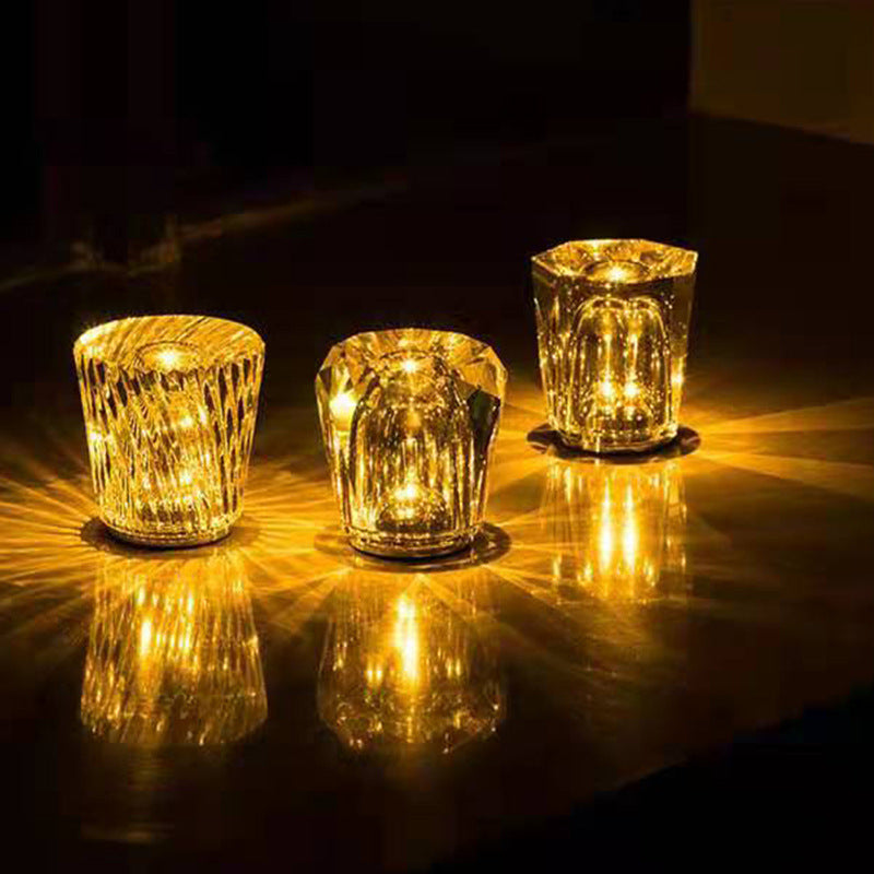 Crystal Ambient Table Lamp - Loonglight