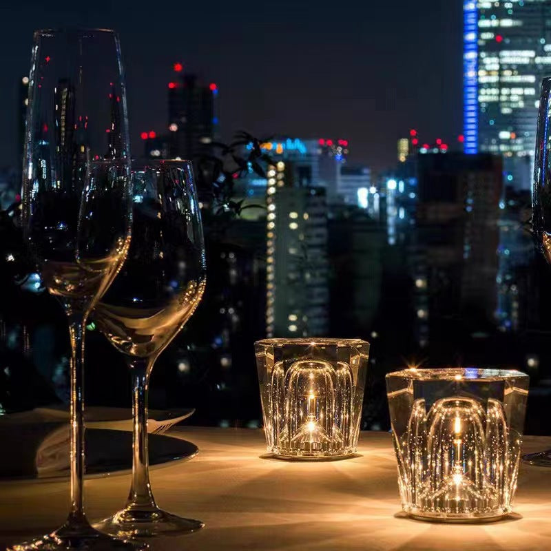 Crystal Ambient Table Lamp - Loonglight